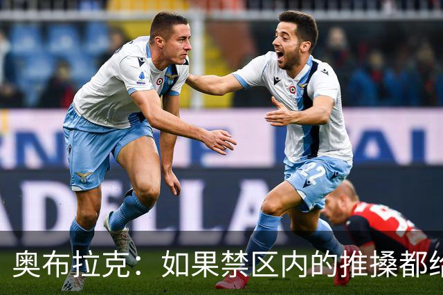奥布拉克：如果禁区内的推搡都给点球，那一个赛季得判300个